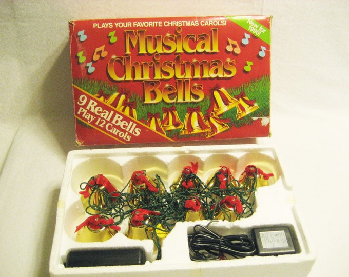 Capricorn Electronics Caroling Christmas Bells 