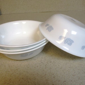 4 Corelle Friendship Soup, Cereal, Ice Cream Bowls Vintage 1990s