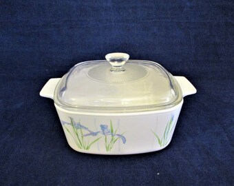 corningware purple iris