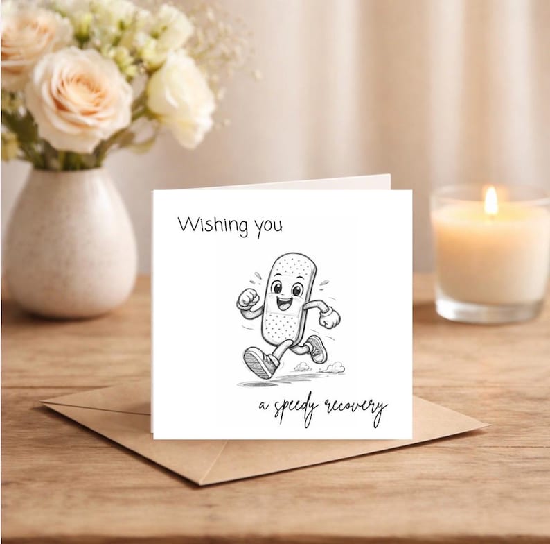 Wishing You a Speedy Recovery Card - Etsy
