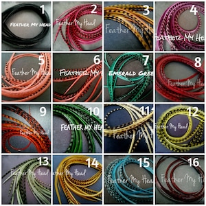 Feather Hair Extensions Long 9"-12" ( 23cm - 31cm) Premium Grade Pick Your Colors - Soft And Warm Shades