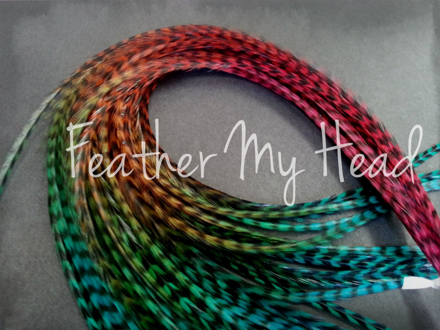 Bonded Feather Hair Extension Pick 6 Natural Colorful Grizzly Custom Hair Feathers Long Feather Extensions Plumes Raver Accessories for Hair