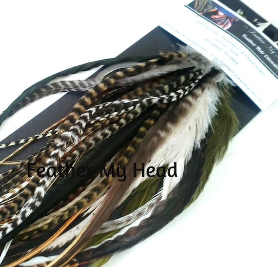Hair Feathers, DIY, Kit, Micro Beads, Looper