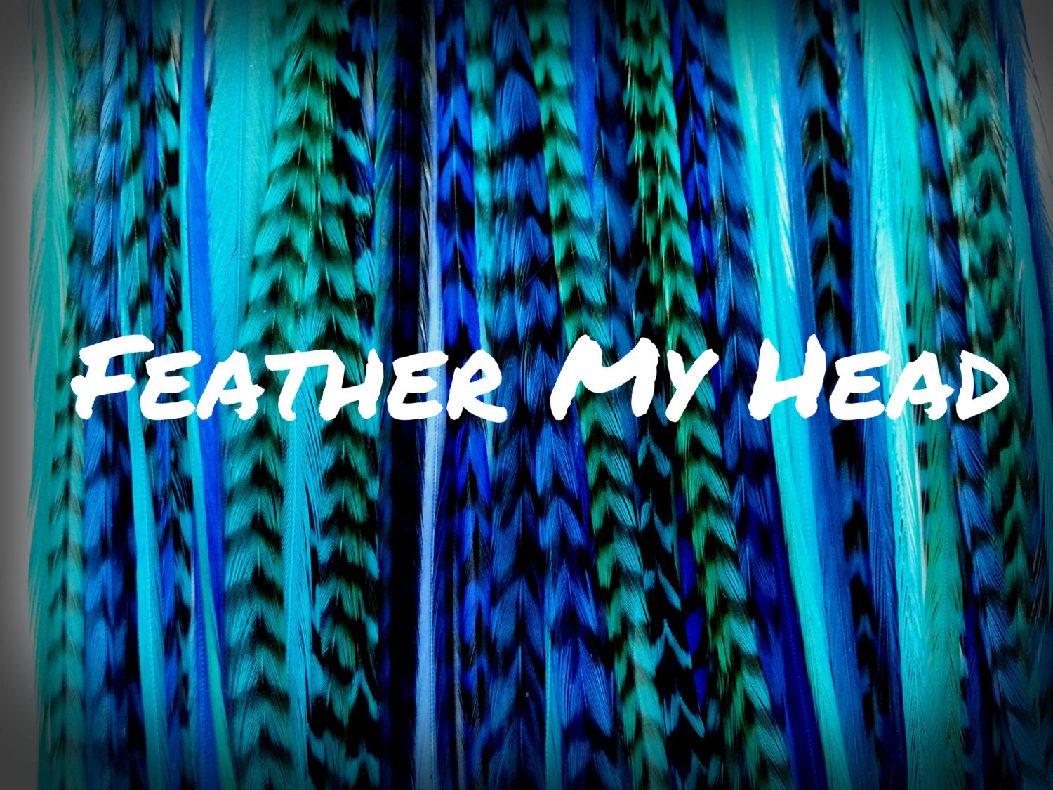 16 DIY Kit Whiting Feather Hair Extensions Extra Long Etsy