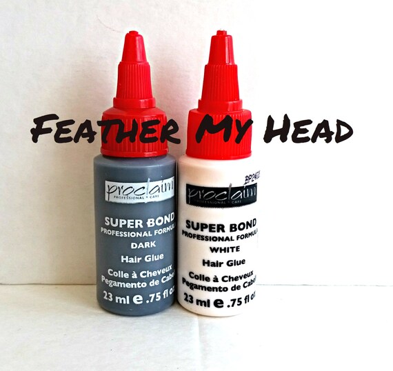 Proclaim Keratin Glue Feather Bonding Agent 2 Bottles 1 Etsy
