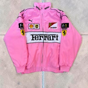 Ferrari Jacket Pink - Etsy