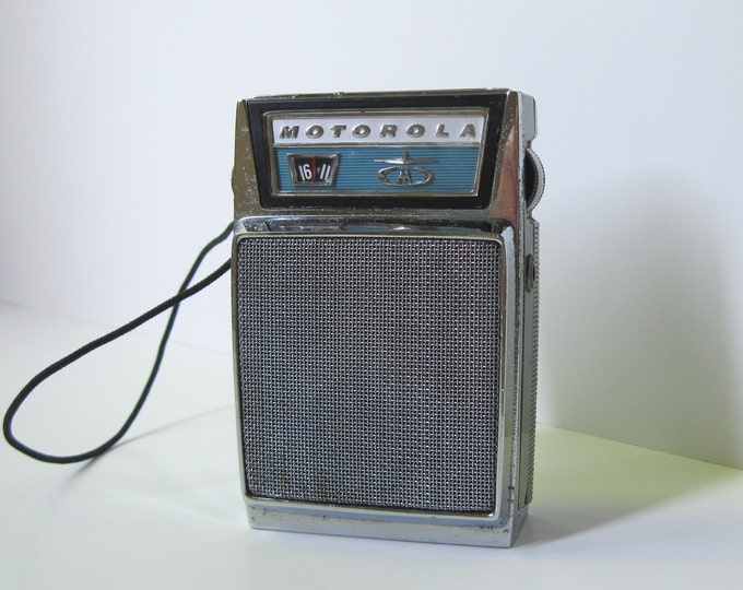 Vintage Motorola Transistor Radio Etsy