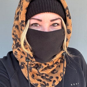 Leopard Ski Mask - Etsy