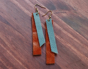 Leather Earrings