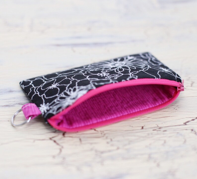 zippered money pouch