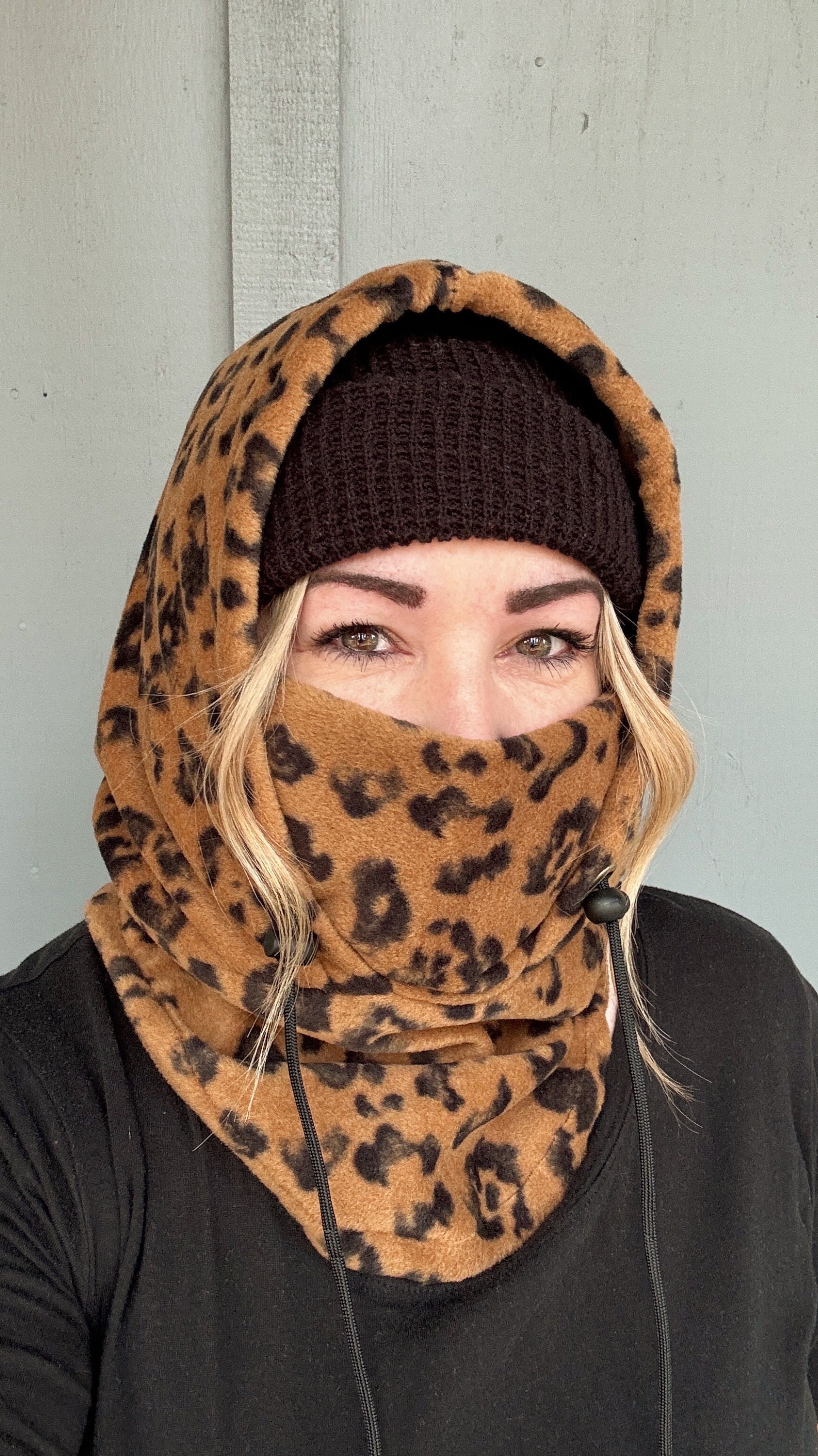Leopard Ski Mask - Etsy