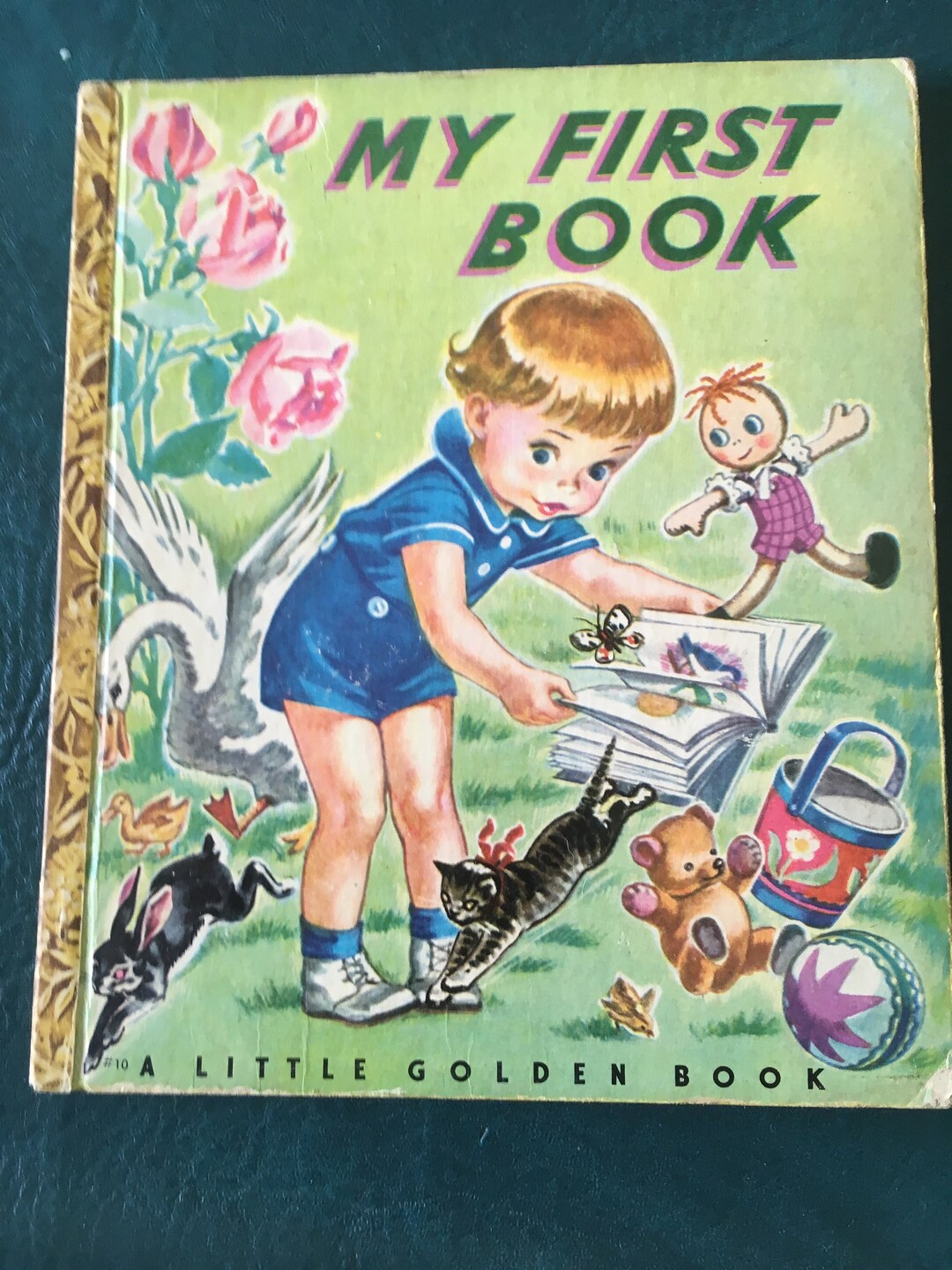 Vintage My First Book Little Golden Book, 1942 Etsy