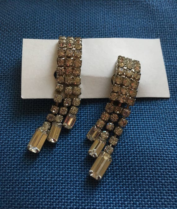 Beautiful Vintage Kramer of New York Rhinestone D… - image 8