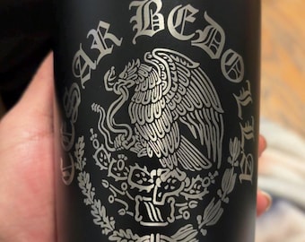 Personalized Laser Engraved Stainless Steel Tumbler | Insulated Travel Mug