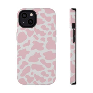 Funda para teléfono con estampado de vaca rosa, funda para teléfono estilo western rosa, funda para iPhone estilo vaquera, funda para teléfono estilo campestre, funda para Samsung