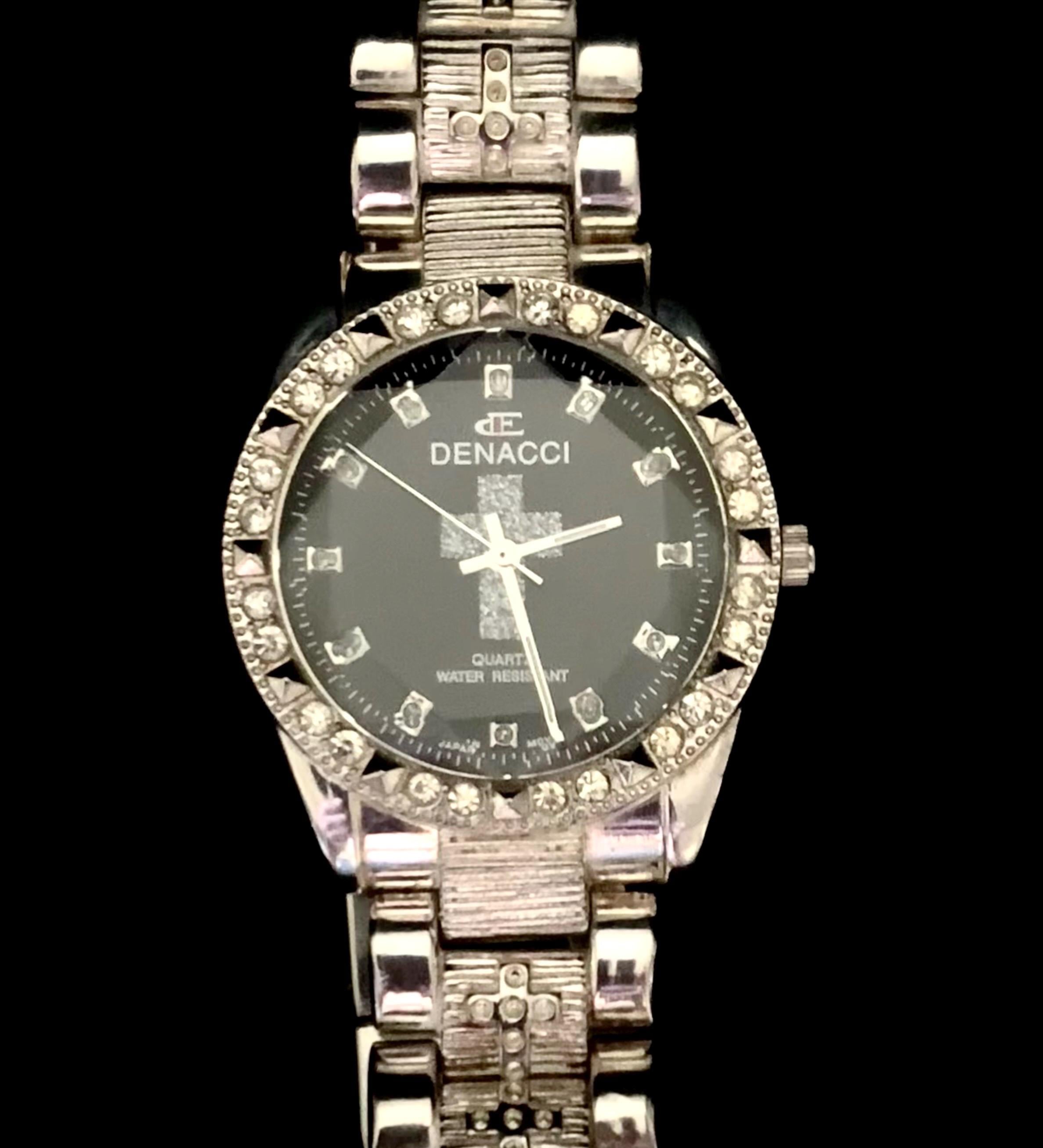 Denacci Quartz Watches Set Mens Womens Water Resistant Stainless Steel Partners Denacci watch divineo_0 - Gem main image 2