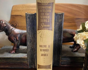 Bosquejos expositivos de toda la Biblia Vol. 2 Números-Josué Charles Simeon Zondervan 1956 Horae Homileticae