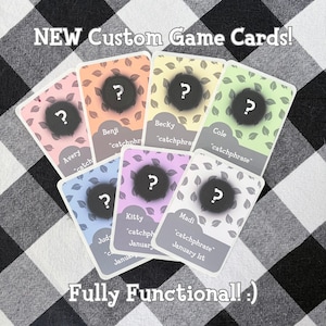 Handmade NFC Character Cards | Game Compatible Collectibles
