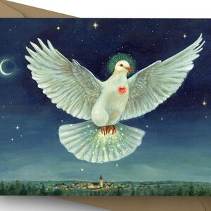 Cartão Único / Amor Divinus / em branco por dentro / tamanho A6 / envelope incluso / por Jahna Vashti