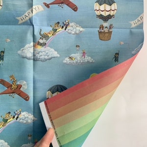 Eco Gift Wrap / 3 large sheets plus matching gift tags / Double Sided / plastic free sleeve / compostable / artwork by Jahna Vashti image 5