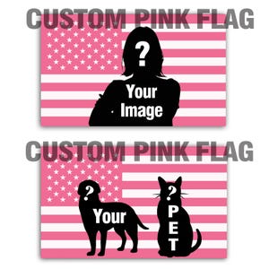 Custom Pink Flag: Celebrate, Decorate, & Personalize Your Space!