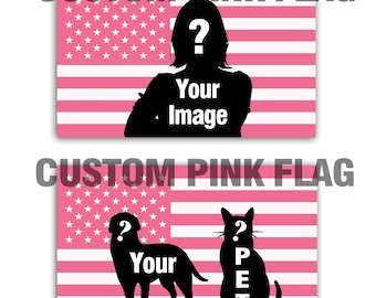 Custom Pink Flag: Celebrate, Decorate, & Personalize Your Space!