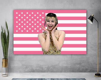 Alysa Liu Pink Flag - Olympic Gold Medalist 2026, Team USA Figure Skating Fan Memorabilia, Historic Champion Comeback Collectible