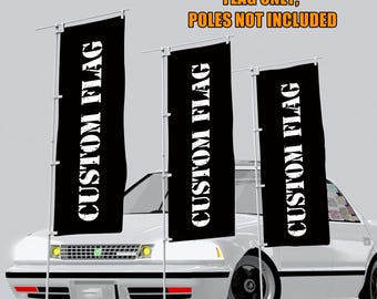 Personalized Nobori Flags | Custom Japanese Banners for Celebrations, Grand Openings & Special Occasions Flag Only