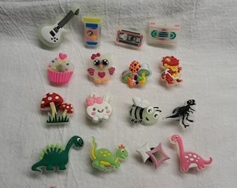 GLOW IN DARK Shoe Charms