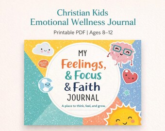 Christian Kids Emotional Wellness Journal