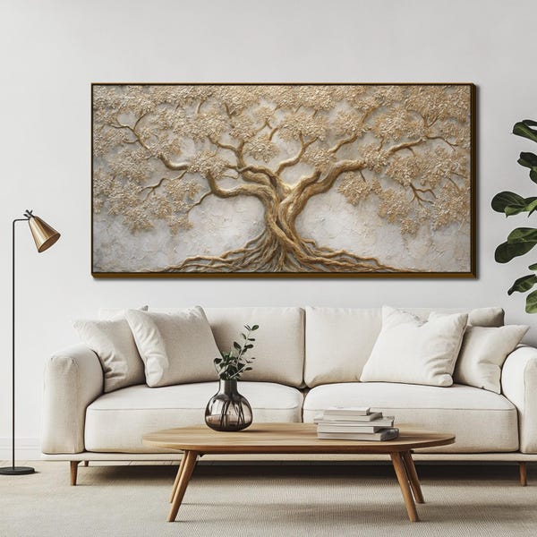 Tree of Life Canvas Wall Art - Etsy