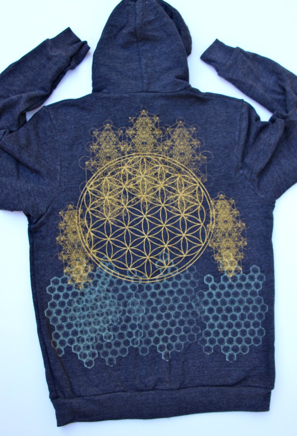 FLOWER of LIFE METATRON Totem Unisex Hoodie Etsy