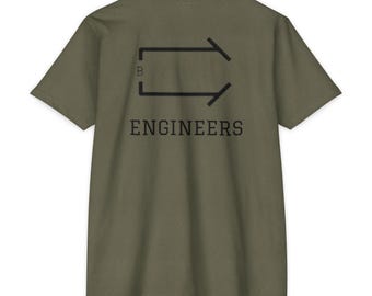 Marine Corps Engineer Tee | EGA & Breacher Logo