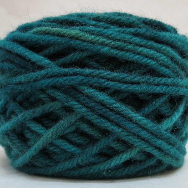 POND, 100% Wool, 2 ozs. 43 yards, 4-Ply, Bulky weight or 3-ply Worsted weight yarn, already wound into cakes, ready to use. Made to Order