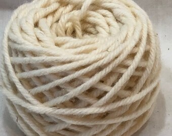 Warm White 100% Wool Yarn