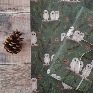 Baby Owls Wrapping paper image 6