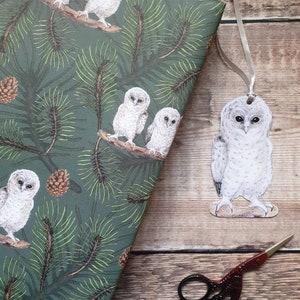 Baby Owls Wrapping paper image 2