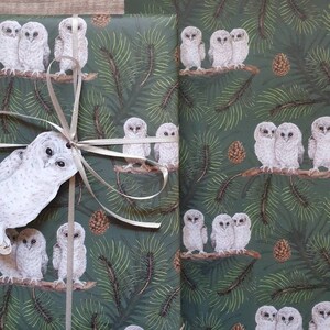 Baby Owls Wrapping paper image 5