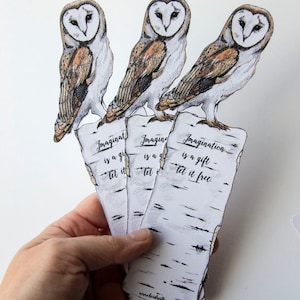 Barn Owl Bookmark image 4
