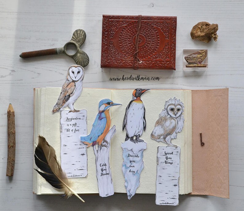 Barn Owl Bookmark image 5