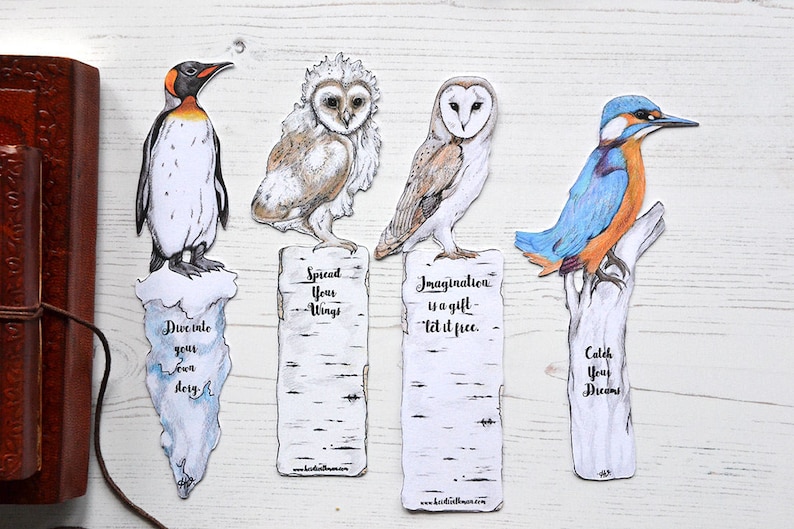 Barn Owl Bookmark image 6