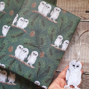 Baby Owls Wrapping paper image 4