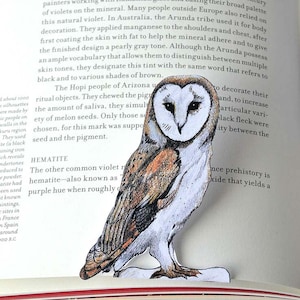 Barn Owl Bookmark image 2