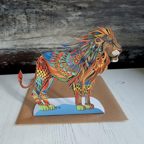 Tarjeta de cumpleaños de LEO