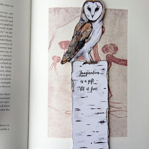Barn Owl Bookmark image 3