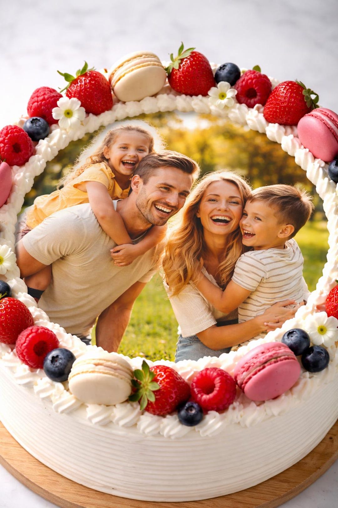 Personalized Photo Cake Topper | Edible Image Icing Sheet - Etsy