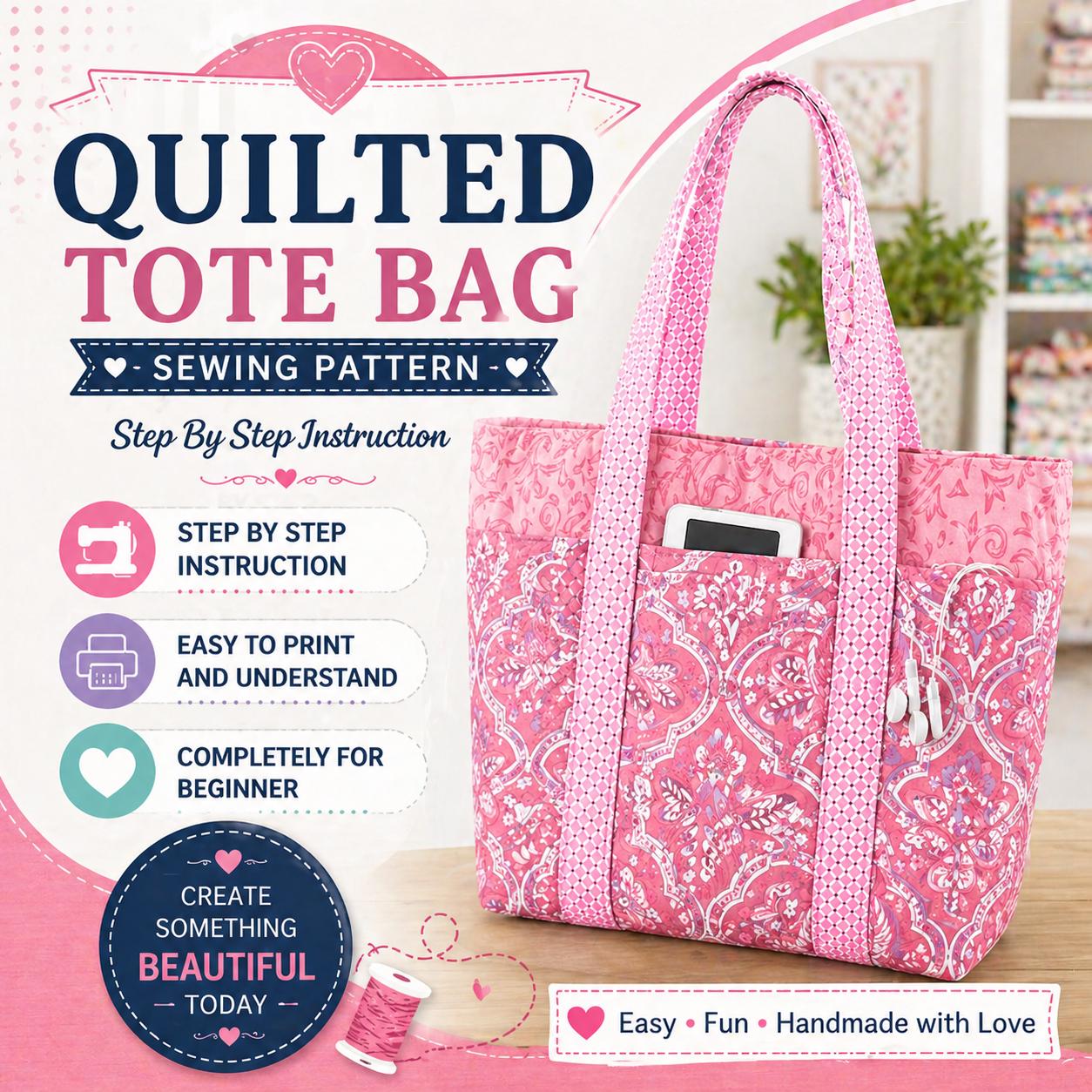 Handmade Tote Bag - Etsy Canada