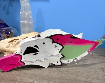 Dragonfruit dragon puppet