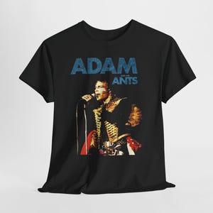Adam Ant Tour Shirt - Etsy