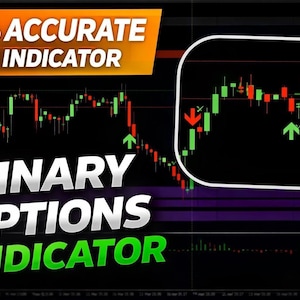 Wskaźnik opcji binarnych TradingView | Sygnały kupna i sprzedaży bez odświeżania (wersja cyfrowa)